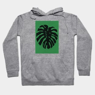 Black Monstera Hoodie